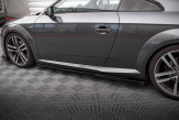 Maxton Design bočné prahové lišty AUDI TT S-Line 8S pred FL - čierny lesklý  