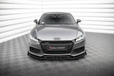 Maxton Design spoiler predného nárazníka Street Pro AUDI TTS / TT S-Line 8S - čierny + lesklé krídielka