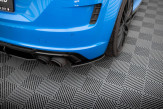 Maxton Design bočné spoilery zadného nárazníka Street Pro AUDI TTS 8S pred FL - čierno červený 