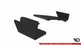 Maxton Design bočné spoilery zadného nárazníka Street Pro AUDI TTS 8S pred FL - čierny + krídielka 