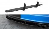 Maxton Design difúzor zadného nárazníka Street Pro AUDI TTS 8S pred FL - červený