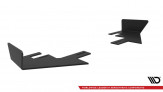 Maxton Design zadné bočné krídielka AUDI TTS 8S pred FL - čierny lesklý  