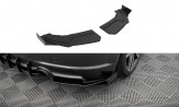Maxton Design bočné spoilery zadného nárazníka Street Pro AUDI TT S-Line 8S - čierno červený + lesklé krídielka
