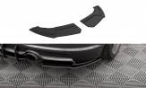 Maxton Design bočné spoilery zadného nárazníka Street Pro AUDI TT S-Line 8S - čierno červený 