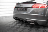 Maxton Design spoiler zadného nárazníka AUDI TT S-Line 8S - čierny lesklý