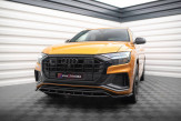 Maxton Design spoiler predného nárazníka AUDI Q8 S-Line / SQ8 Ver.1 - čierny lesklý  