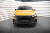 Maxton Design spoiler predného nárazníka AUDI Q8 S-Line / SQ8 Ver.1 - čierny lesklý  