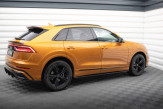 Maxton Design bočné prahové lišty AUDI Q8 S-Line / SQ8 Ver.1 - čierny lesklý  