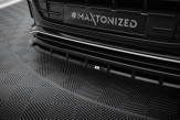 Maxton Design spoiler predného nárazníka AUDI Q8 S-Line / SQ8 Ver.2 - čierny lesklý  