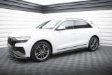 Maxton Design bočné prahové lišty AUDI Q8 S-Line / SQ8 Ver.2 - čierny lesklý  