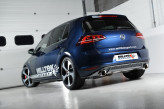 Catback výfuk VW Golf 7 GTI & Performance Clubsport 2.0 TSI Milltek Sport SSXVW229 - bez rezonátora / okrúhle čierne koncovky