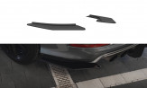 Maxton Design bočné spoilery zadného nárazníka Street Pro AUDI S3 8V pred FL Sedan - čierny 
