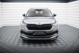 Maxton Design spoiler predného nárazníka ŠKODA Kodiaq Sportline po FL Ver.2 - čierny lesklý