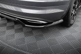 Maxton Design stredový spoiler zadného nárazníka (s vertikálnym rebrovaním) ŠKODA Kodiaq Sportline po FL - čierny lesklý