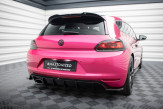 Maxton Design spoiler zadného nárazníka VW Scirocco 3 Ver.1 - čierny lesklý