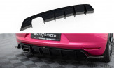 Maxton Design spoiler zadného nárazníka VW Scirocco 3 Ver.1 - čierny lesklý