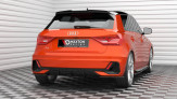 Maxton Design spoiler zadného nárazníka AUDI A1 S-Line GB - čierny lesklý