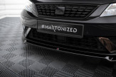 Maxton Design spoiler predného nárazníka Seat Leon 5F po FL Ver.2 - čierny lesklý 