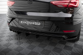 Maxton Design spoiler zadného nárazníka Seat Leon 5F po FL - čierny lesklý 