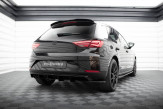 Maxton Design spoiler zadného nárazníka Seat Leon 5F po FL - čierny lesklý 