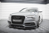 Maxton Design spoiler predného nárazníka AUDI A5 S-Line / S5 B8 Coupe / Sportback po FL Ver.3 - čierny lesklý