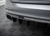 Maxton Design spoiler zadného nárazníka AUDI S5 B8 Coupe / Sportback po FL - čierny lesklý