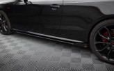 Maxton Design krídielka bočných prahových líšt AUDI A5 / A5 S-Line / S5 B8 Coupe / Cabrio - čierny lesklý