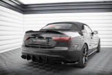 Maxton Design predĺženie strešného spoilera 3D AUDI A5 S-Line / S5 B8 Cabrio - čierny lesklý