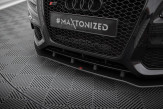 Maxton Design spoiler predného nárazníka Street Pro AUDI A5 S-Line / S5 B8 pred FL - čierny 