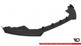 Maxton Design spoiler predného nárazníka Street Pro AUDI A5 S-Line / S5 B8 pred FL - čierny + lesklé krídielka 