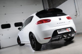 Catback výfuk Seat Leon 1P Cupra R 2.0 TSI 265HP (2010-2012) Milltek Sport SSXSE139 - bez rezonátora a zadného tlmiča / okrúhle leštené koncovky