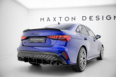 Maxton Design bočné spoilery zadného nárazníka Street Pro AUDI S3 8Y Sedan po FL - čierny 