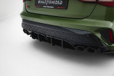 Maxton Design difúzor zadného nárazníka Street Pro AUDI S3 8Y Sportback po FL - čierno červený 