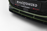 Maxton Design spoiler predného nárazníka Street Pro AUDI S3 / A3 S-Line 8Y Sportback po FL - čierny 