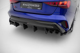 Maxton Design spoiler zadného nárazníka AUDI S3 8Y Sedan po FL - čierny lesklý