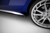 Maxton Design krídielka bočných prahových líšt AUDI A3 S-Line / S3 8Y Sedan po FL - čierny lesklý  