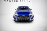 Maxton Design krídielka spoilera predného nárazníka AUDI A3 S-Line / S3 8Y Sedan po FL - čierny lesklý  