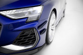 Maxton Design prítlačné krídielka predného nárazníka (canards) AUDI S3 / A3 S-Line 8Y Sedan po FL - čierny