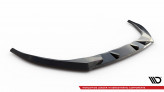 Maxton Design spoiler predného nárazníka AUDI S3 / A3 S-Line 8Y Sedan po FL Ver.1 - čierny lesklý  