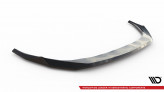 Maxton Design spoiler predného nárazníka AUDI S3 / A3 S-Line 8Y Sedan po FL Ver.2 - čierny lesklý  