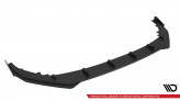 Maxton Design spoiler predného nárazníka Street Pro AUDI S3 / A3 S-Line 8Y Sedan po FL - čierno červený + lesklé krídielka