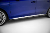 Maxton Design bočné prahové lišty AUDI S3 / A3 S-Line 8Y Sedan po FL Ver.3 - čierny lesklý  