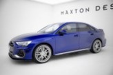 Maxton Design bočné prahové lišty Street Pro AUDI S3 / A3 S-Line 8Y Sedan po FL - čierny