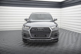 Maxton Design spoiler predného nárazníka AUDI Q7 4M pred FL - čierny lesklý
