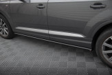 Maxton Design bočné prahové lišty AUDI Q7 4M pred FL - čierny lesklý