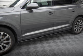 Maxton Design bočné prahové lišty AUDI Q7 4M pred FL - čierny lesklý