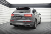 Maxton Design predĺženie strešného spoilera 3D AUDI Q7 4M pred FL - čierny lesklý
