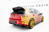 Maxton Design predĺženie zadného veka kufra 3D VW Golf VIII / GTI / GTI CLUBSPORT / R / GTD / R-Line - čierny lesklý