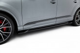Maxton Design bočné prahové lišty AUDI Q7 S-Line 4M / SQ7 po FL - čierny lesklý
