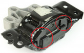 Powerflex vložka do silentbloku prevodovky (Black Series) VW Polo AW GTI, AUDI A1, ŠKODA Scala Kamiq, SEAT Ibiza Mk6 Arona